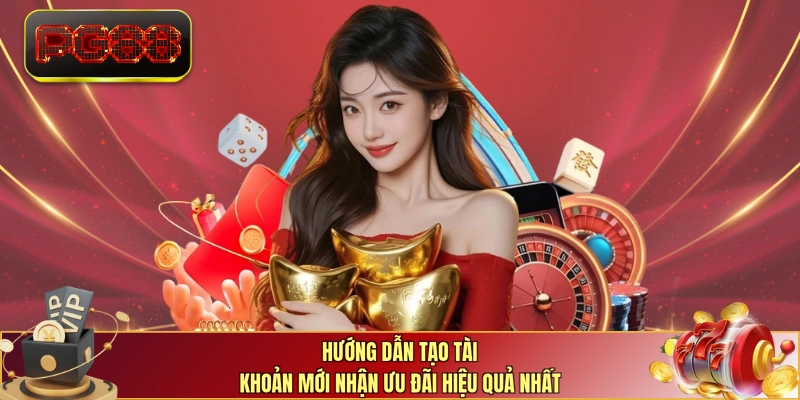 Hướng dẫn tạo tài khoản mới nhận ưu đãi hiệu quả nhất