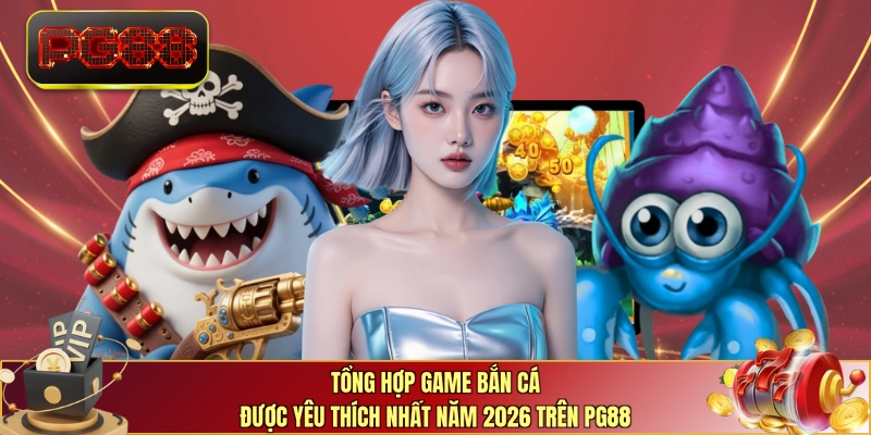 Tổng hợp game bắn cá được yêu thích nhất năm 2026 trên PG88